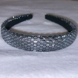 🩶Gray Bling Rhinestone Headband